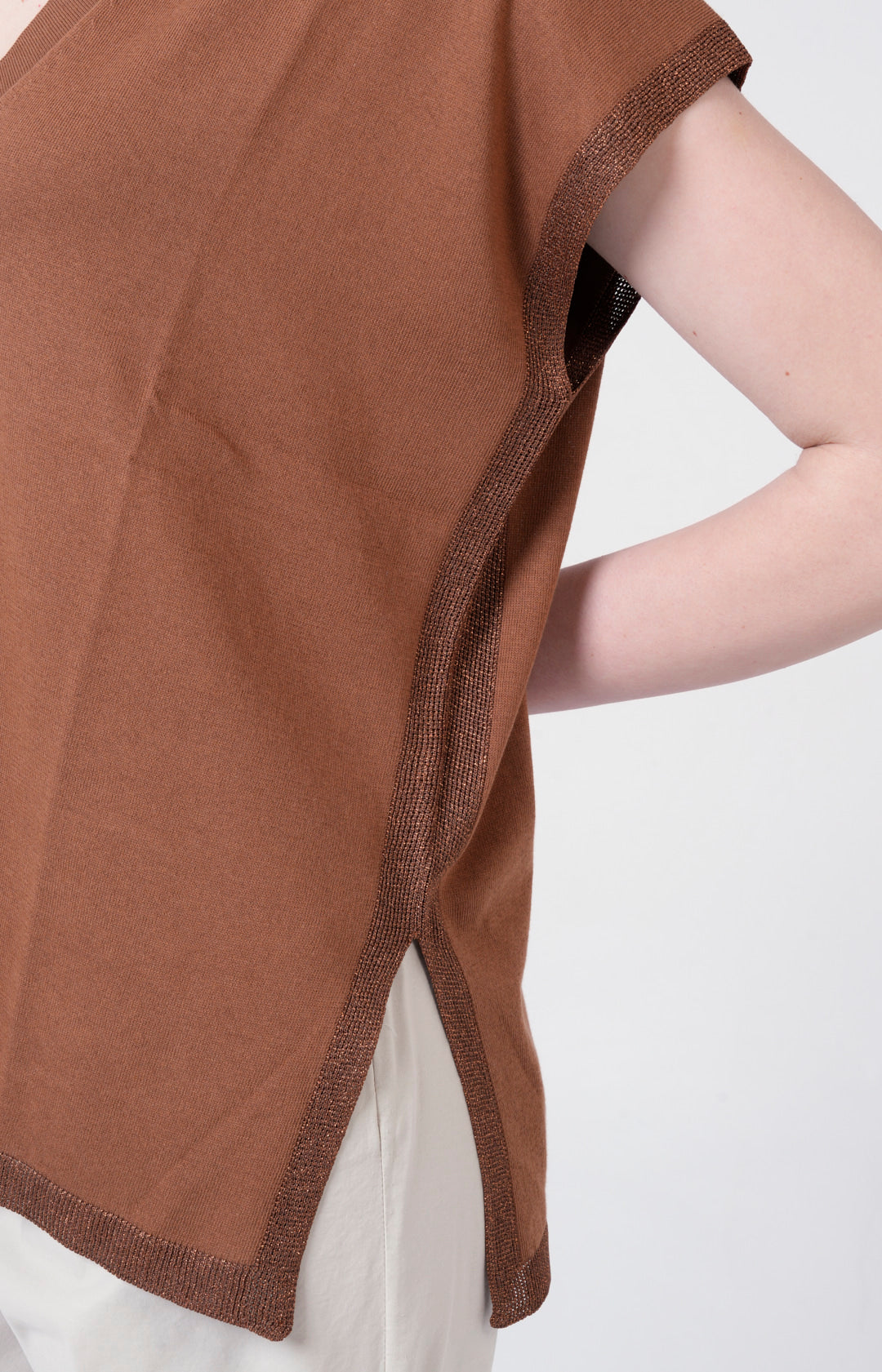 Maglia con scollo a V