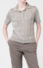 Polo manica corta in maglia