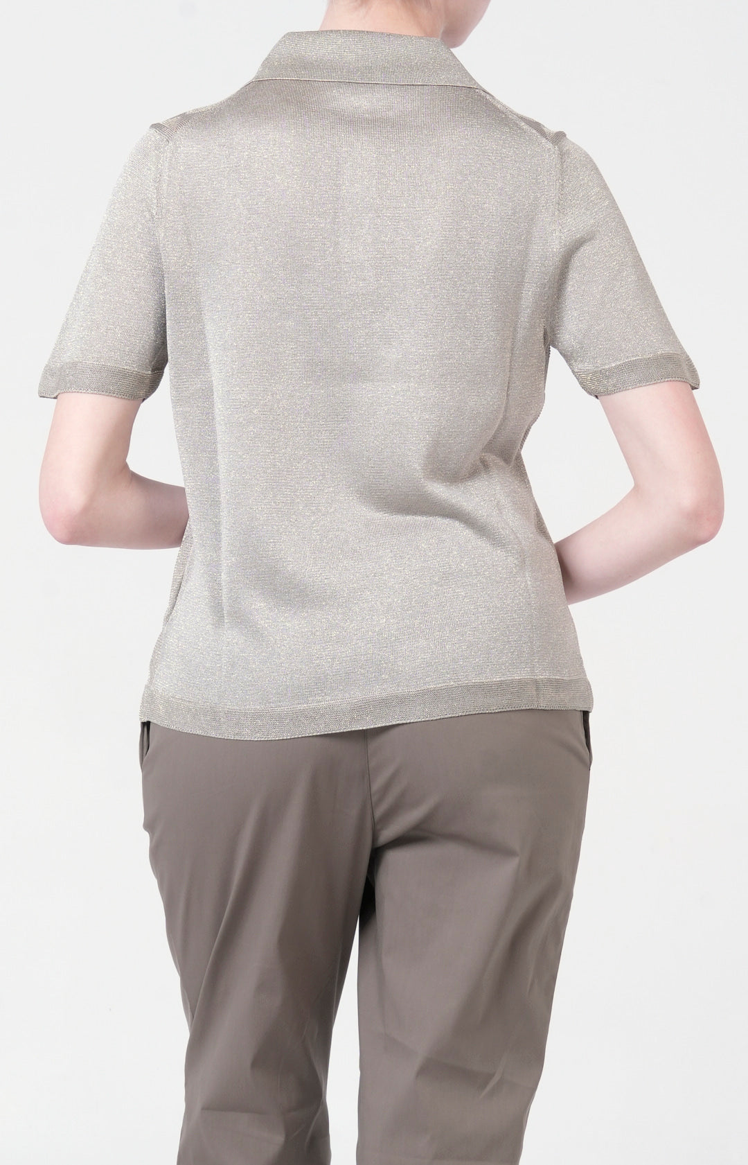 Polo manica corta in maglia
