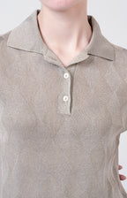 Polo manica corta in maglia