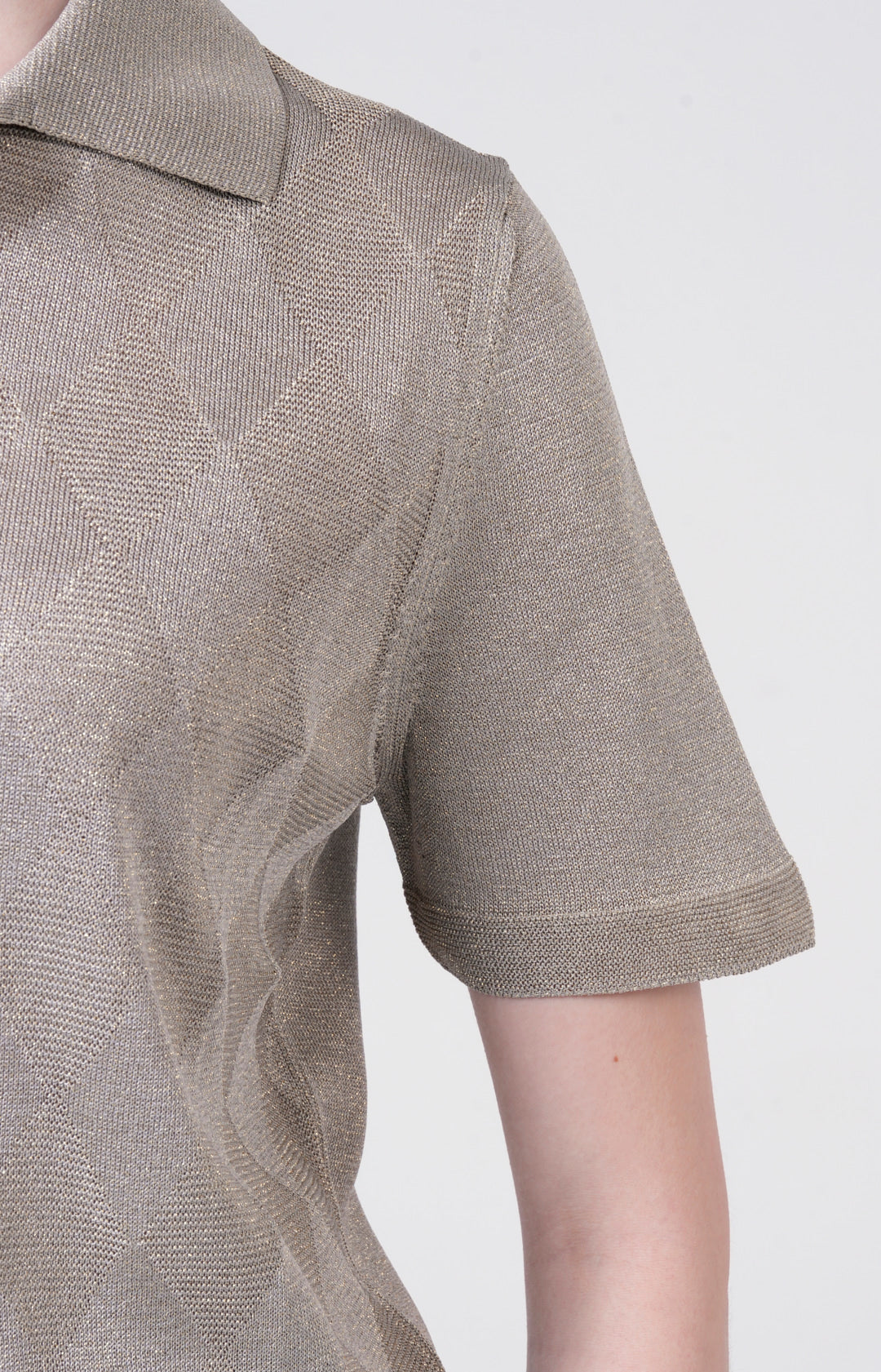 Polo manica corta in maglia