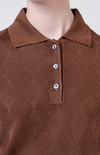 Polo manica corta in maglia