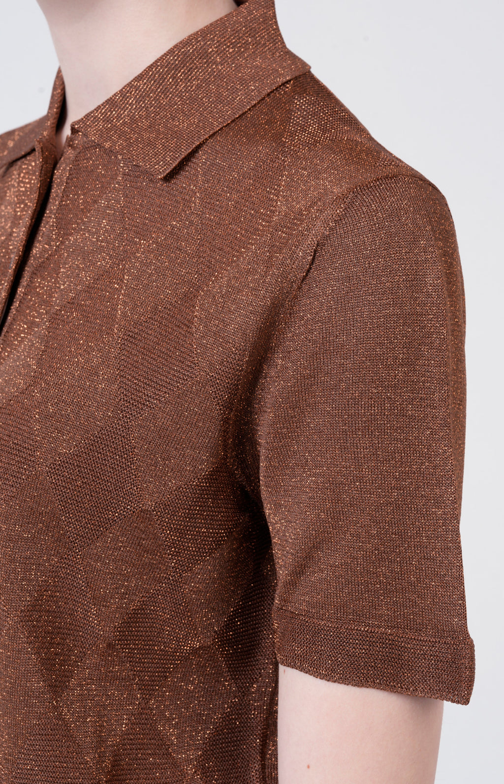 Polo manica corta in maglia
