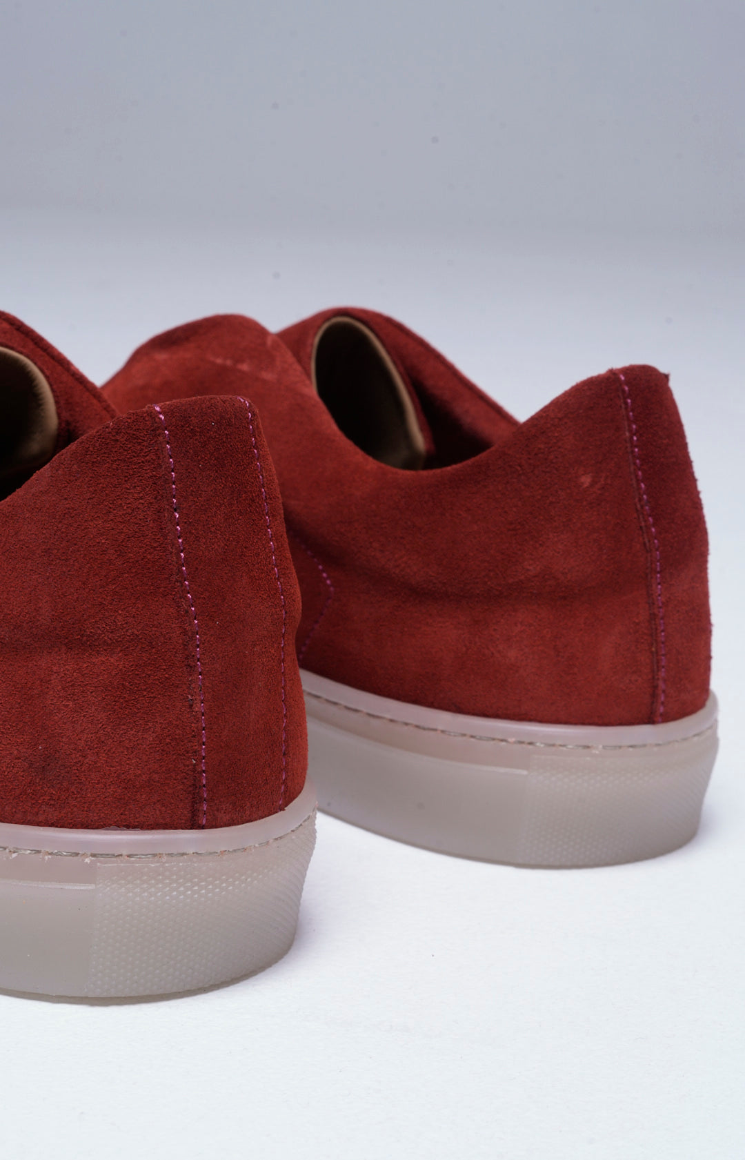 "NEW" Sneakers slip-on in pelle scamosciata