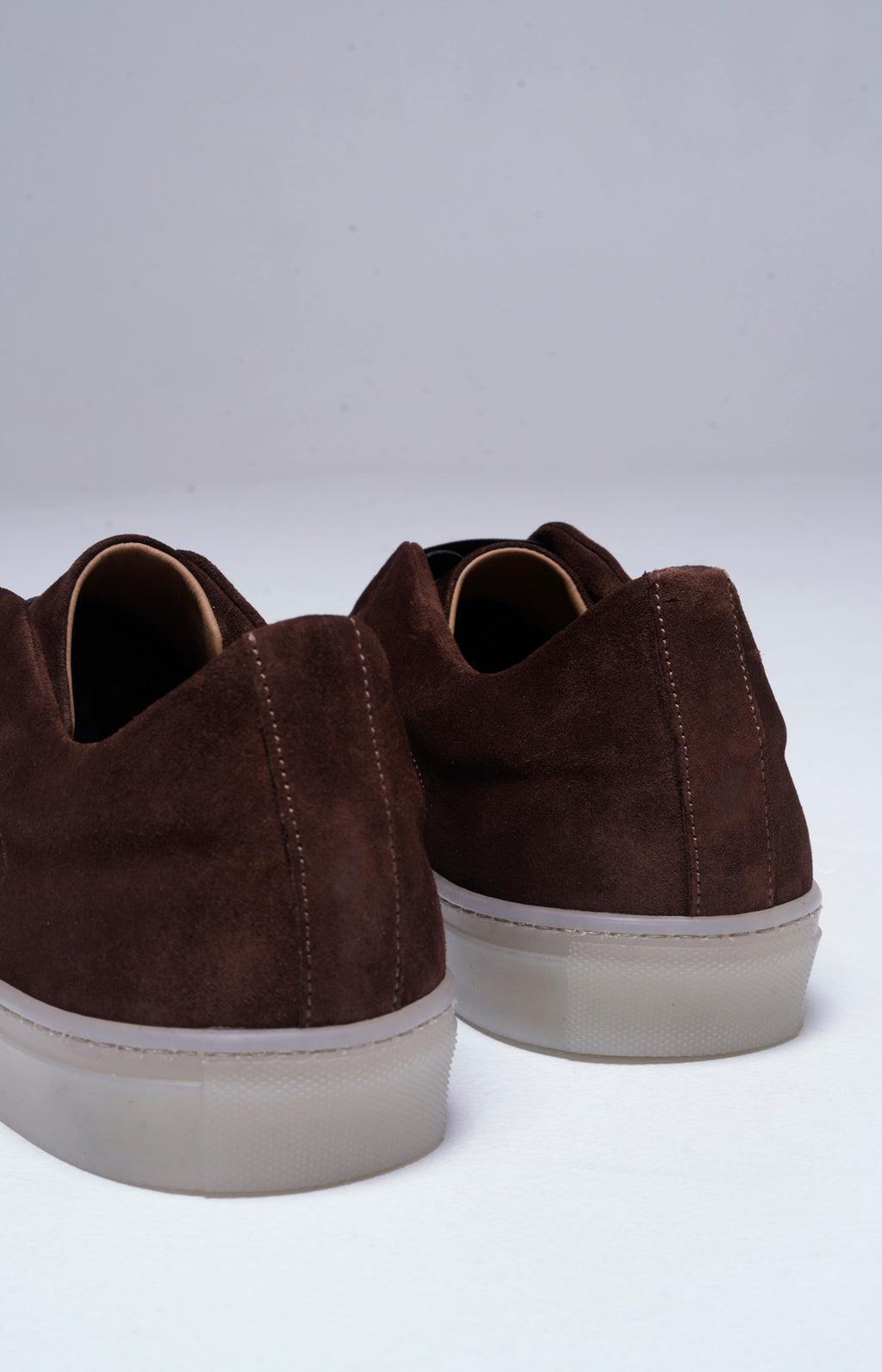 "NEW" Sneakers slip-on in pelle scamosciata