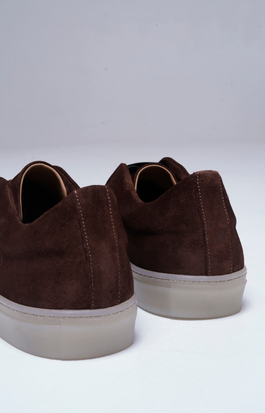 "NEW" Sneakers slip-on in pelle scamosciata