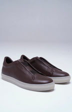 “NEW” Sneakers slip-on in pelle