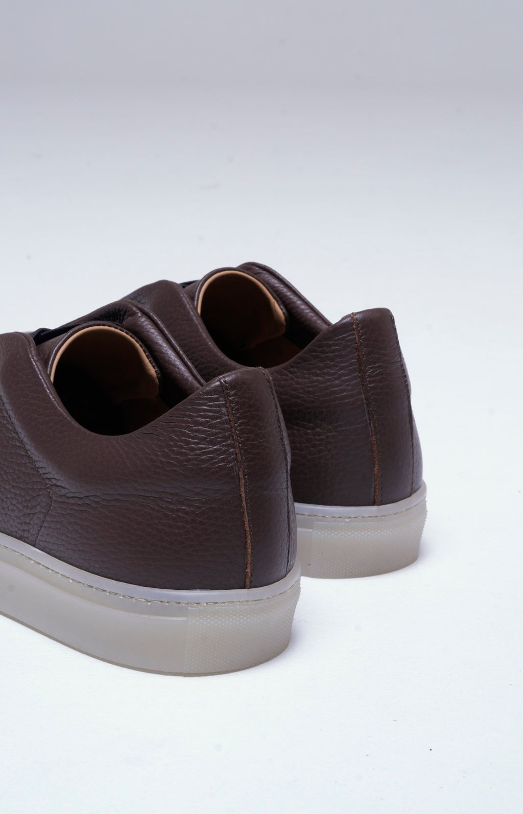 “NEW” Sneakers slip-on in pelle