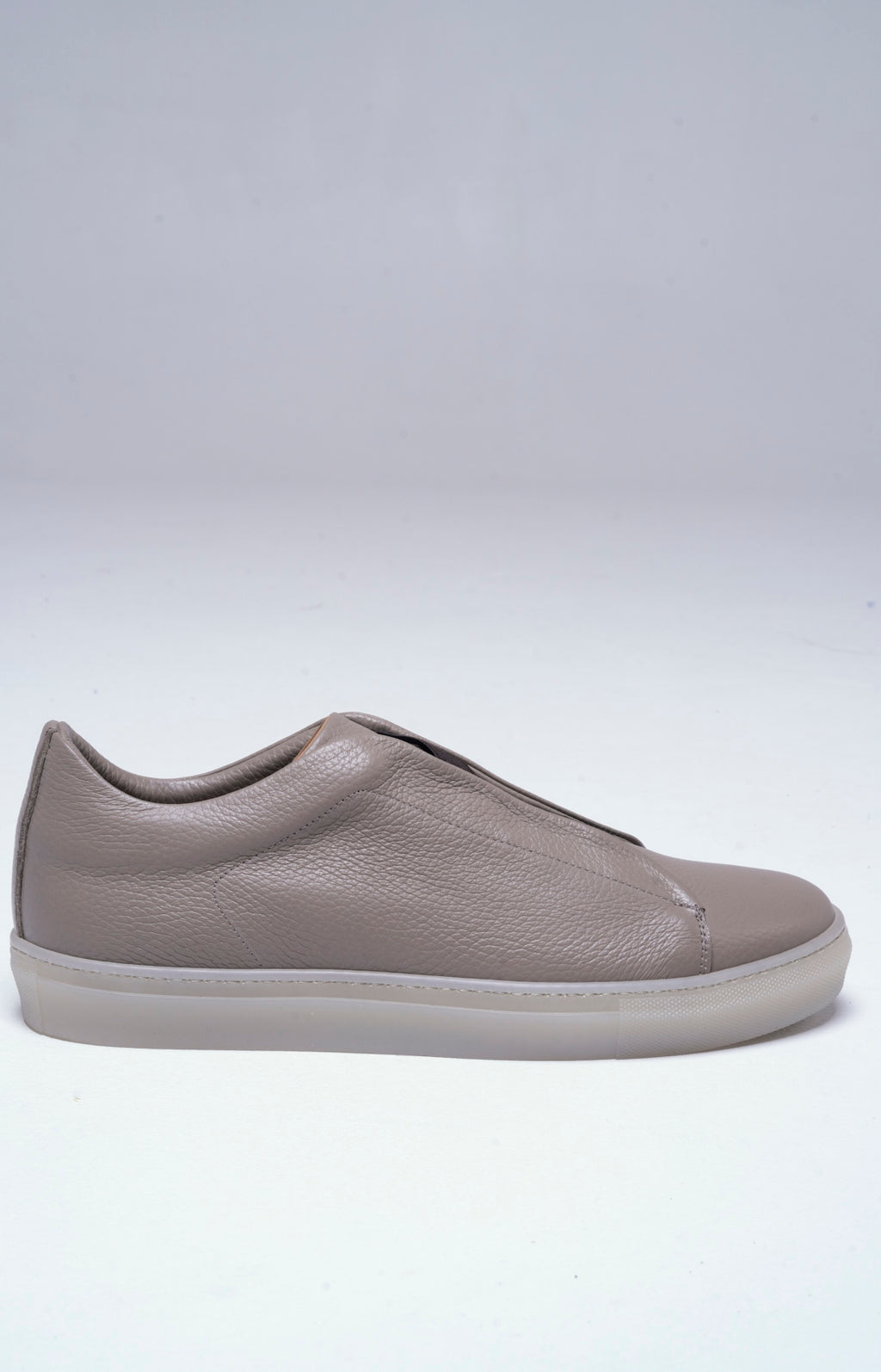 “NEW” Sneakers slip-on in pelle