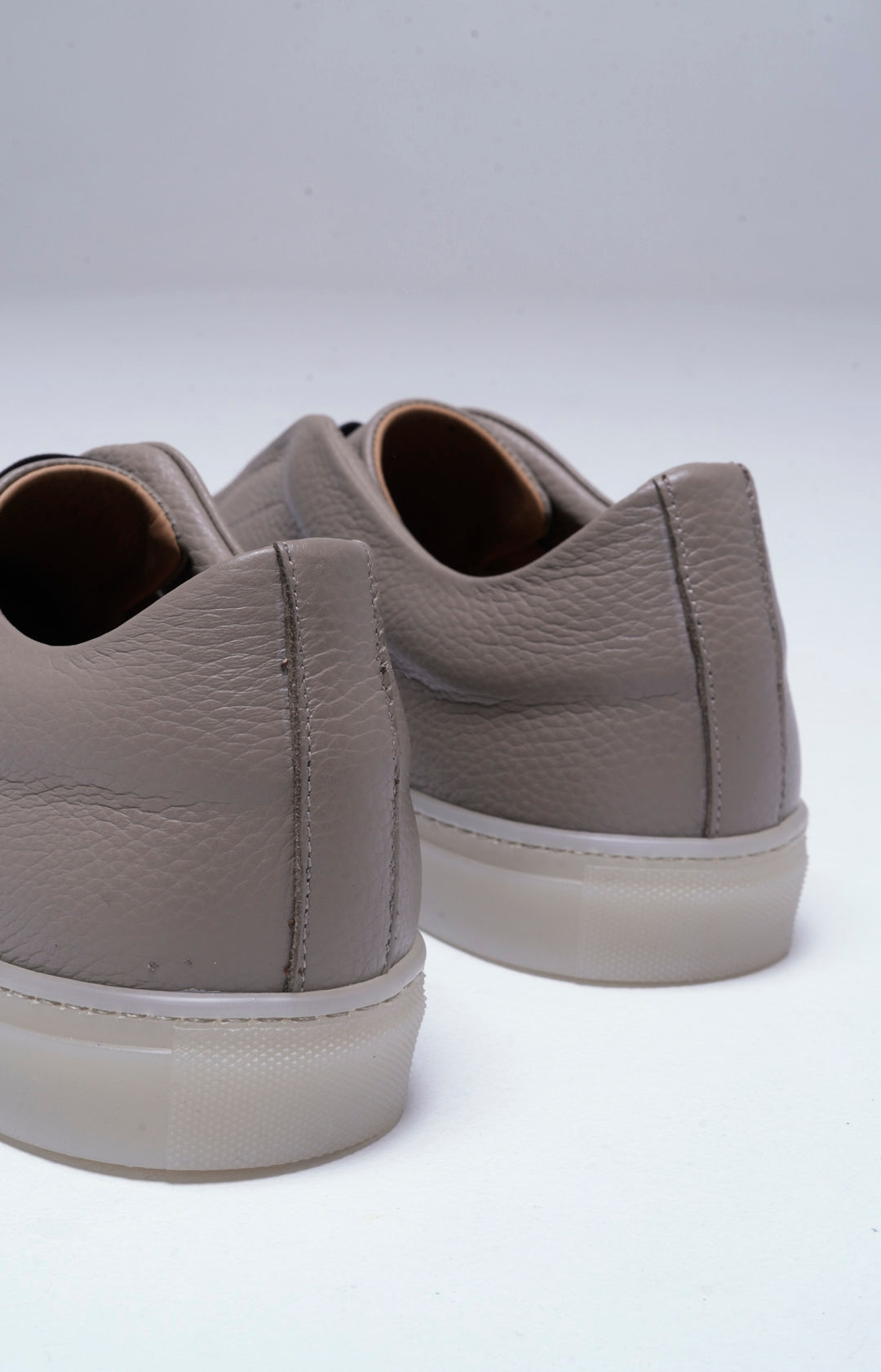 “NEW” Sneakers slip-on in pelle