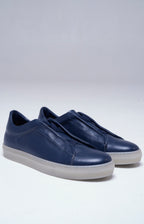 “NEW” Sneakers slip-on in pelle