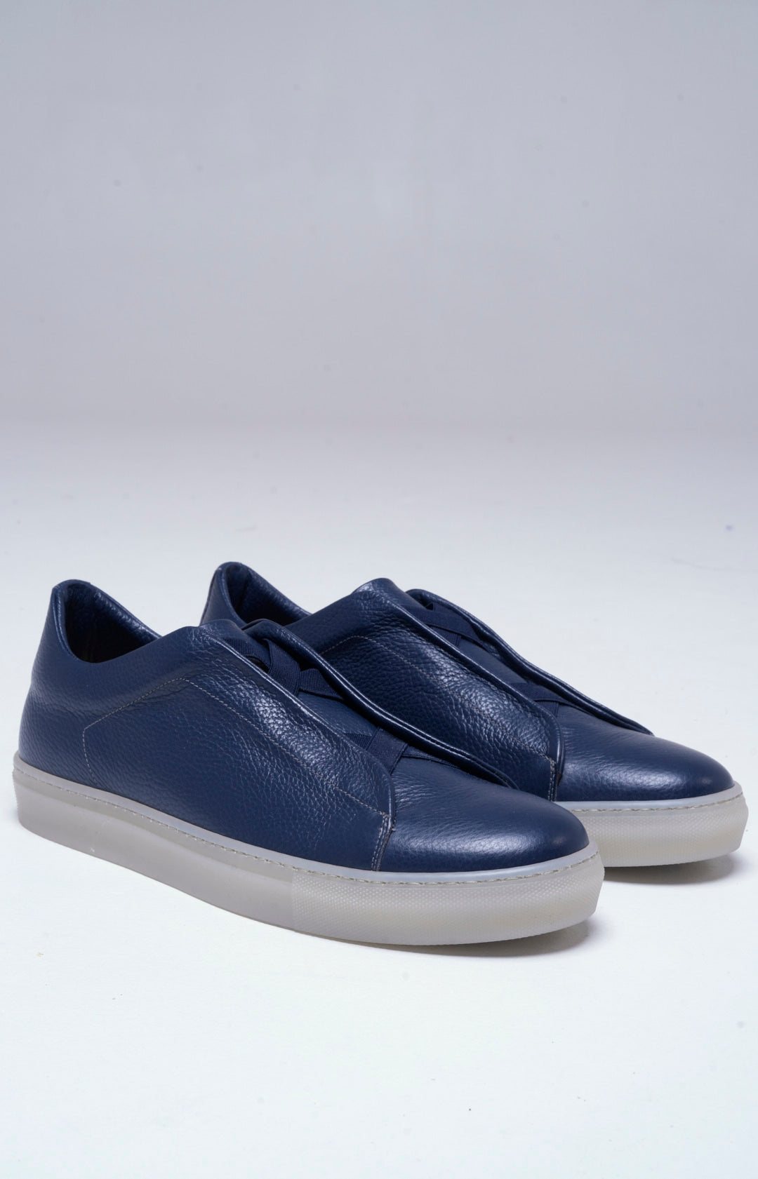 “NEW” Sneakers slip-on in pelle