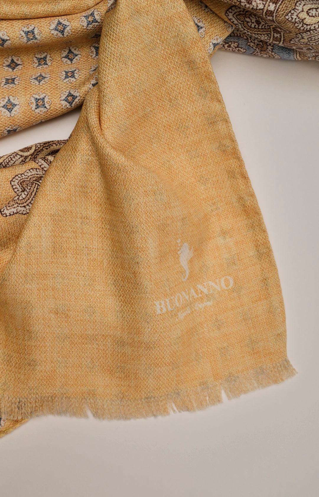 Sciarpa double in seta fantasia