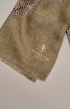 Sciarpa double in seta fantasia