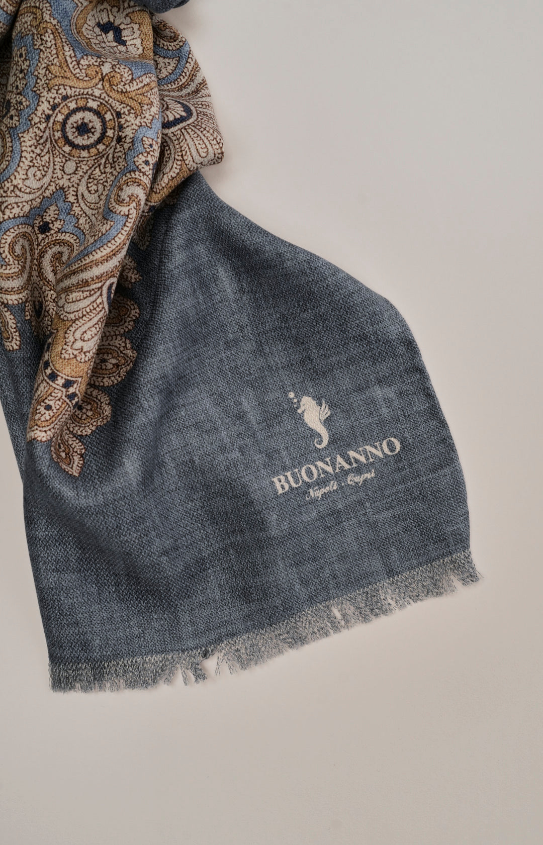 Sciarpa double in seta fantasia