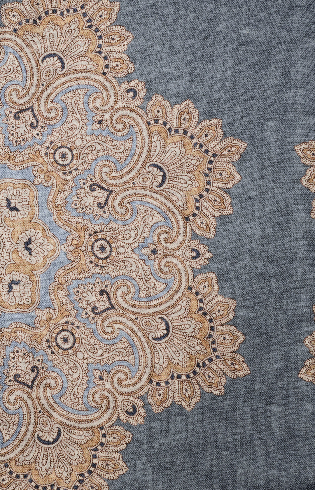 Sciarpa double in seta fantasia