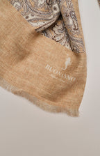 Sciarpa double in seta fantasia