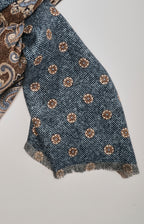 Sciarpa double in seta fantasia