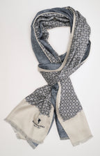 Sciarpa double in seta fantasia