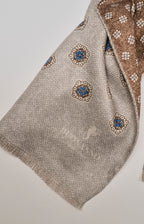 Sciarpa double in seta fantasia