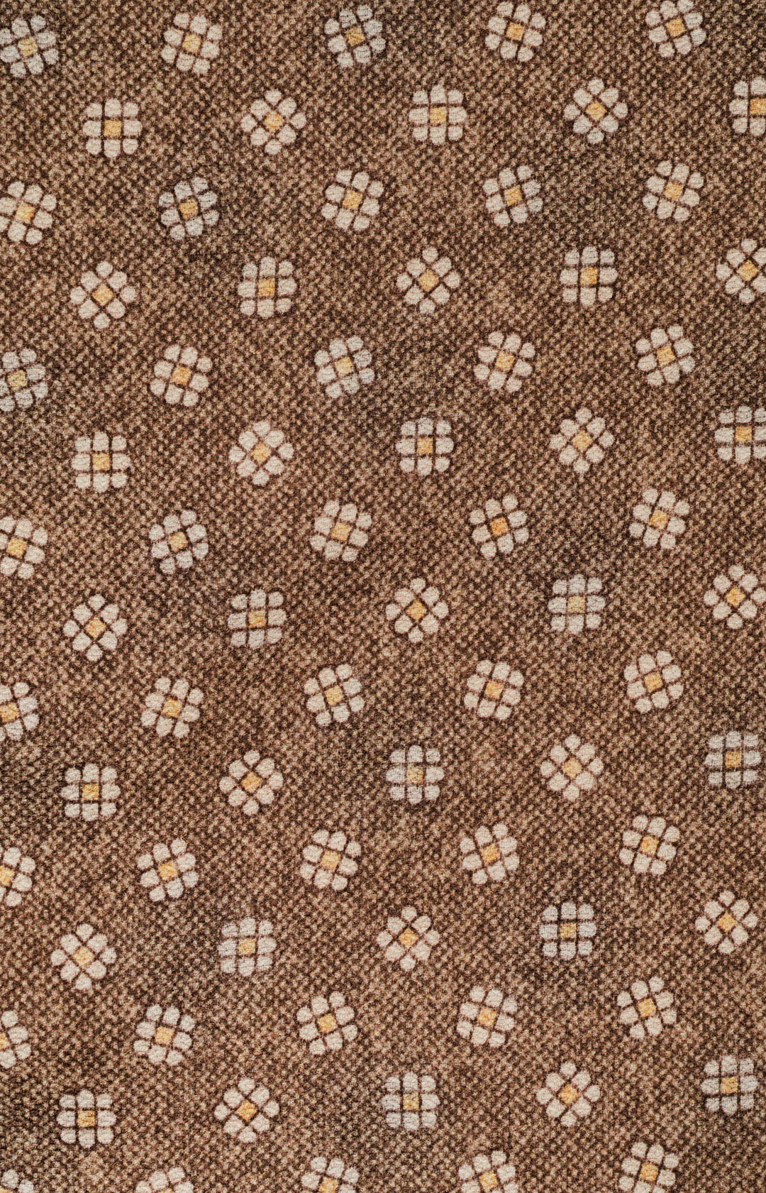 Double patterned silk scarf