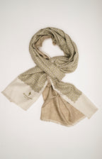 Sciarpa double in seta fantasia