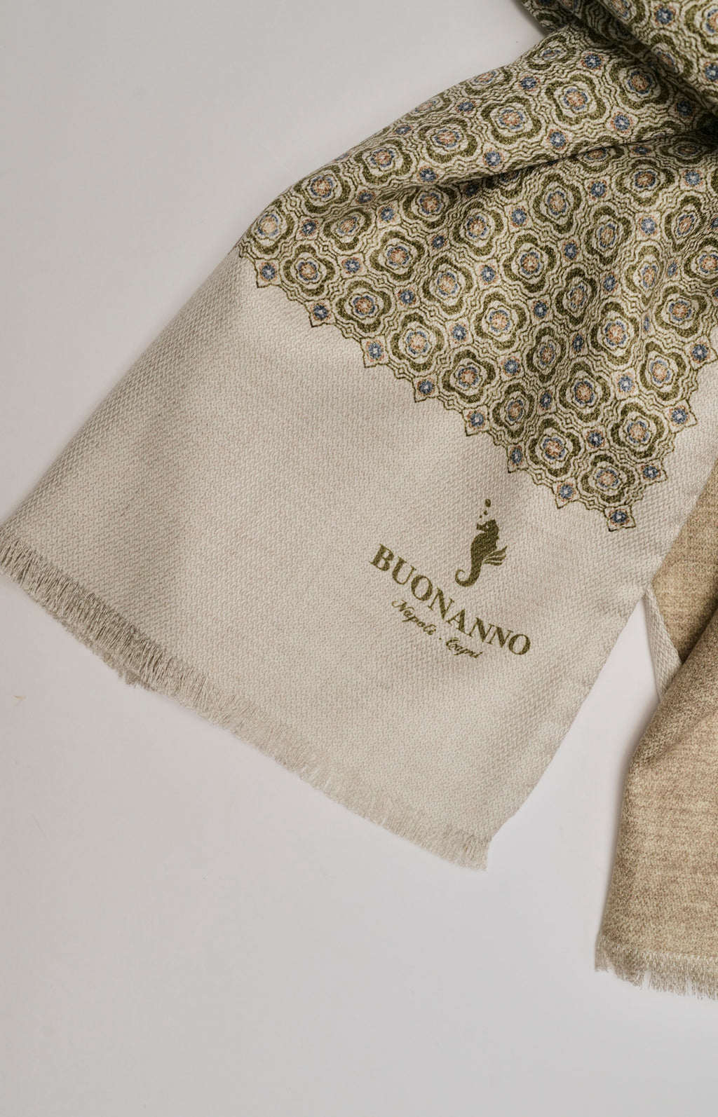 Sciarpa double in seta fantasia