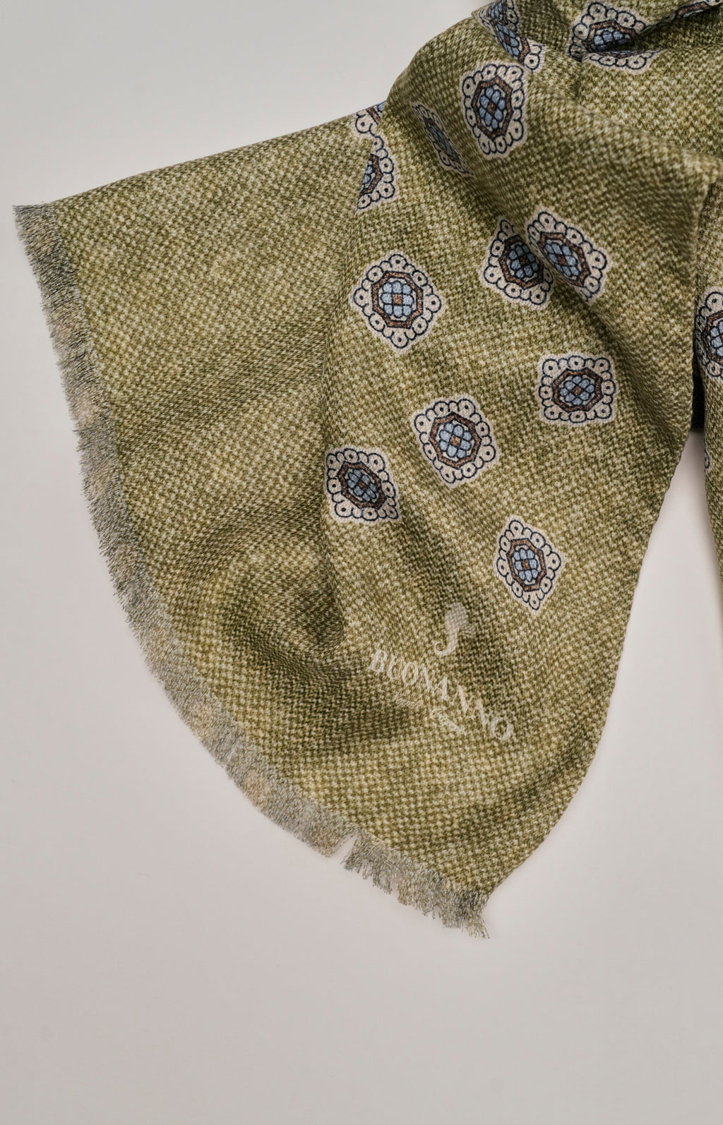 Sciarpa double in seta fantasia