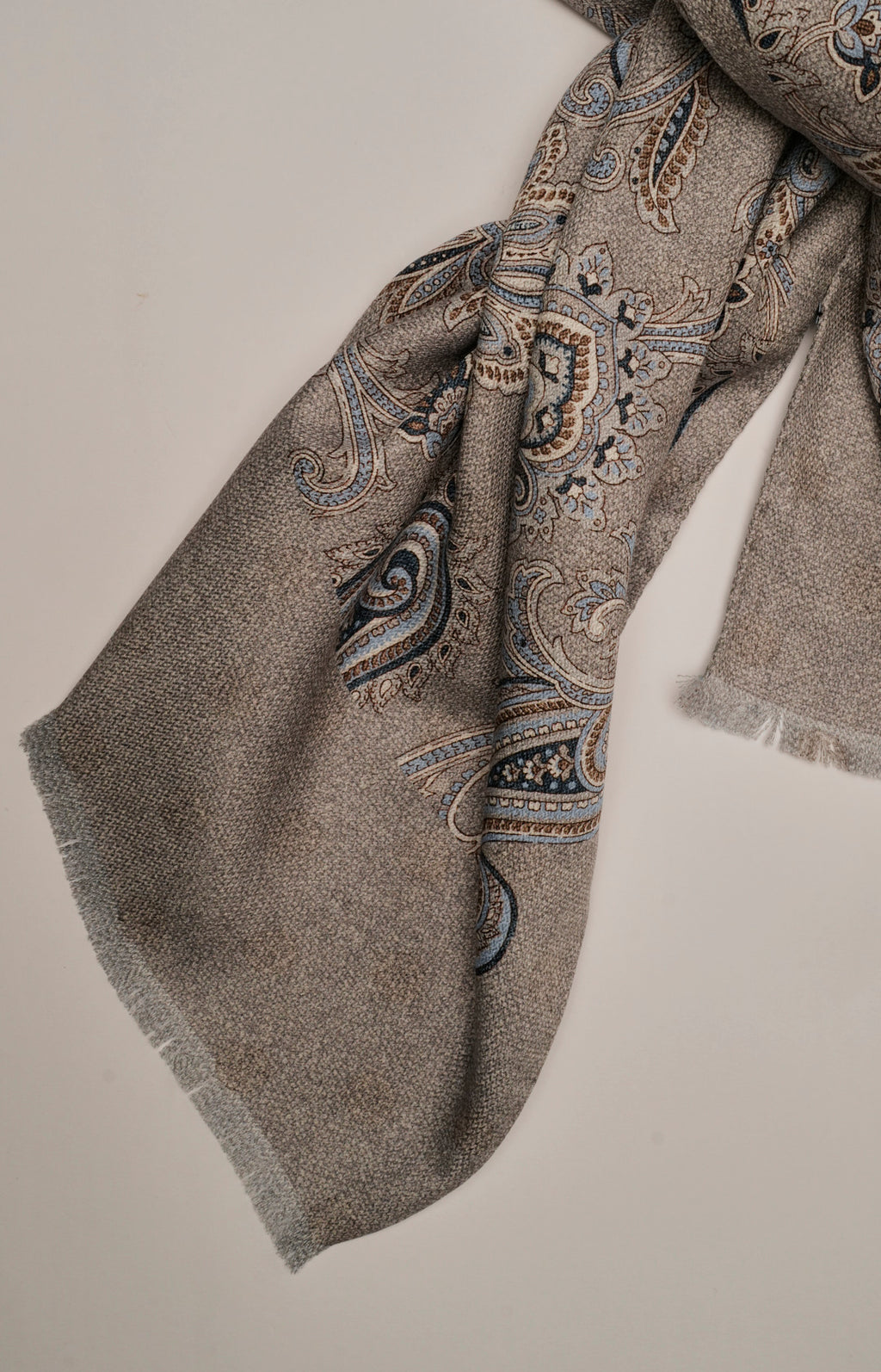 Sciarpa double in seta fantasia