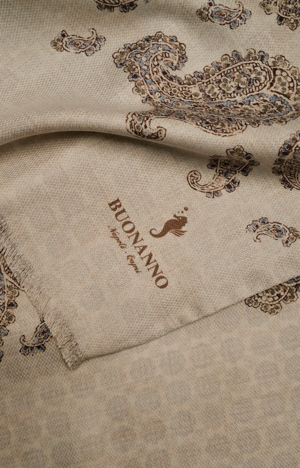 Sciarpa double in seta fantasia