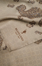 Sciarpa double in seta fantasia