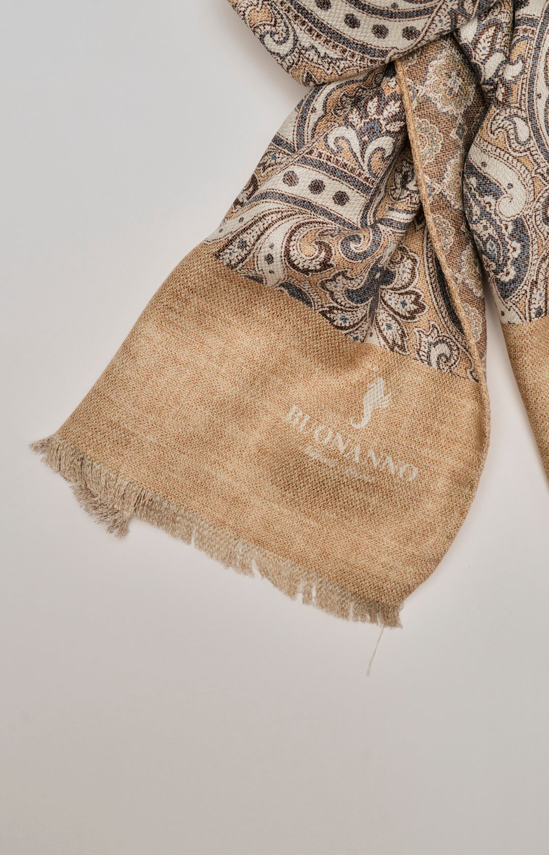 Sciarpa double in seta fantasia