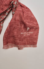 Sciarpa double in seta fantasia