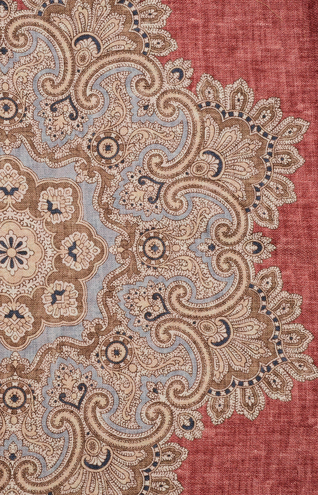 Sciarpa double in seta fantasia