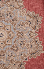 Sciarpa double in seta fantasia