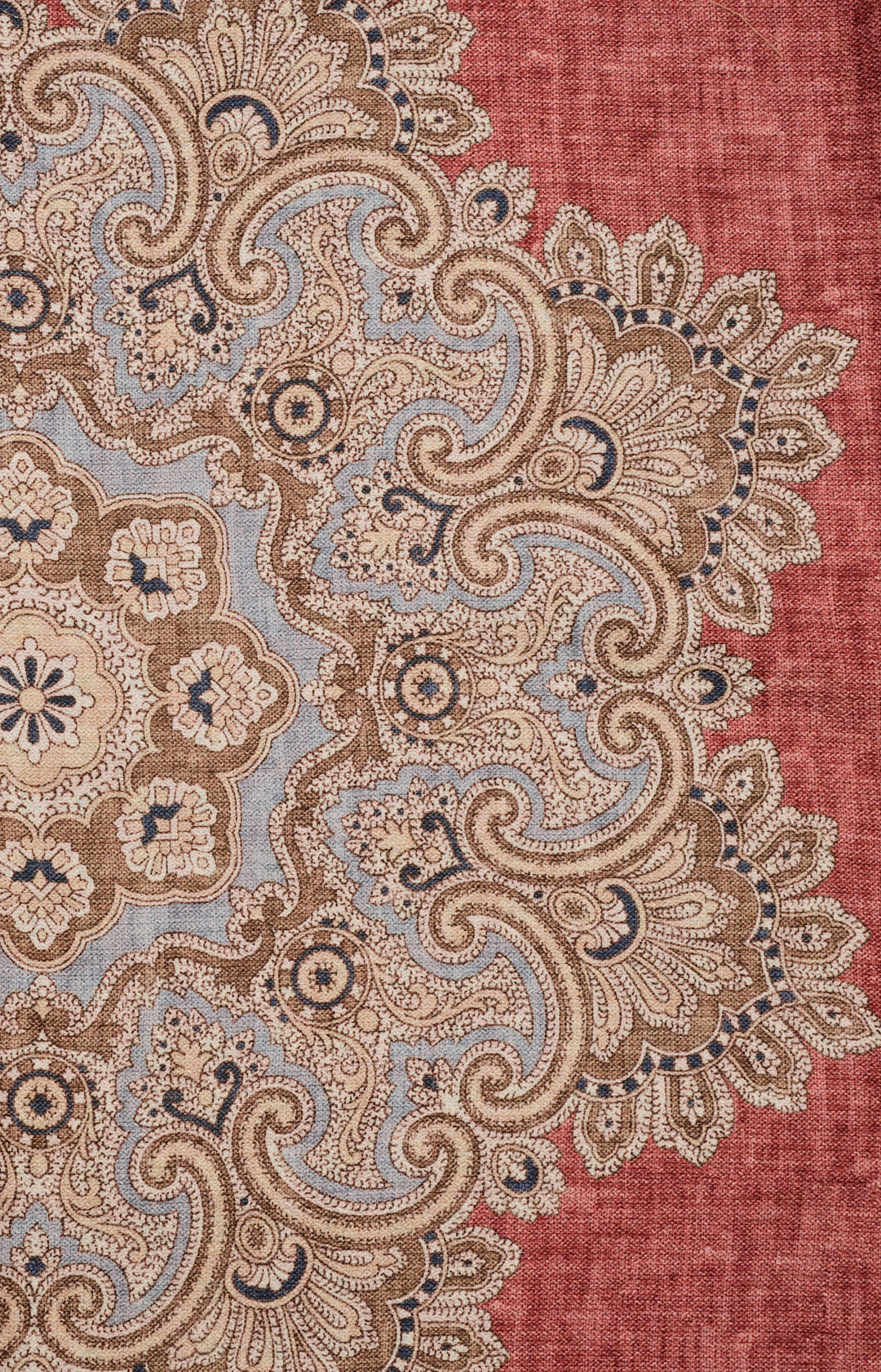 Sciarpa double in seta fantasia