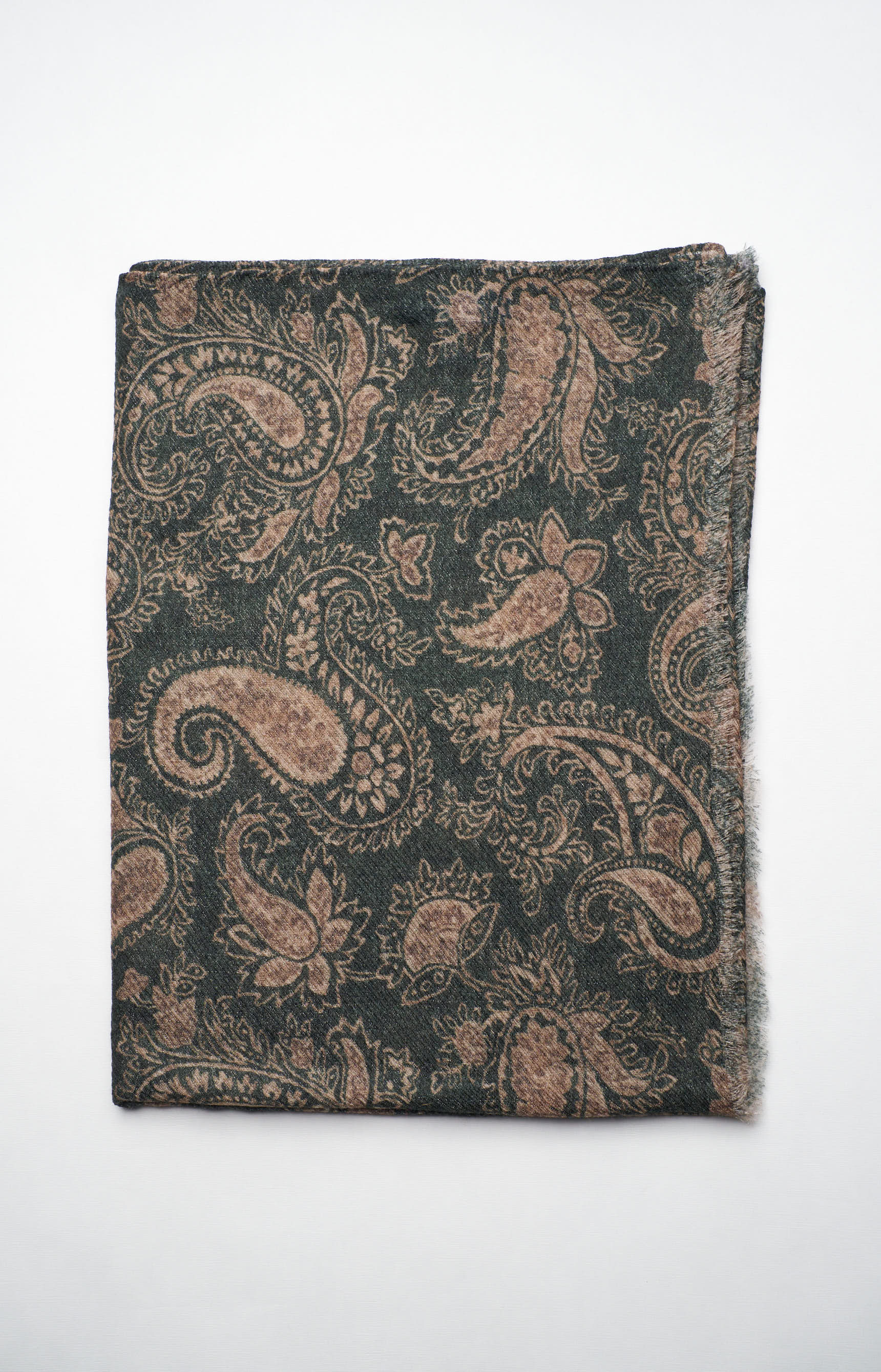 Sciarpa fantasia in cashmere e seta ultra-light