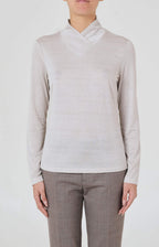 Maglia scollo incrociato