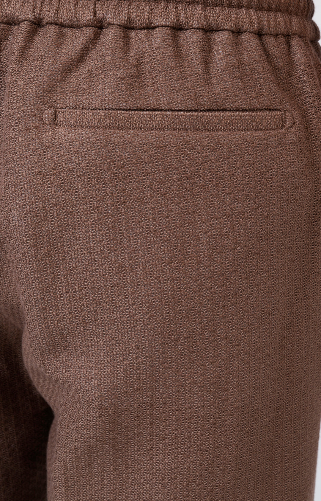 Bermuda in lino e cotone tricot