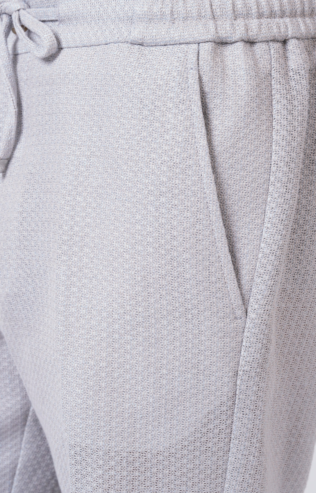 Bermuda in lino e cotone tricot
