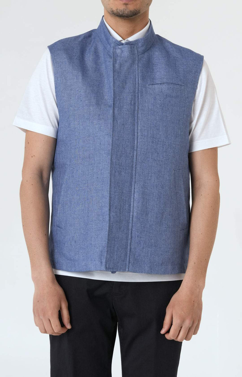Gilet in lino