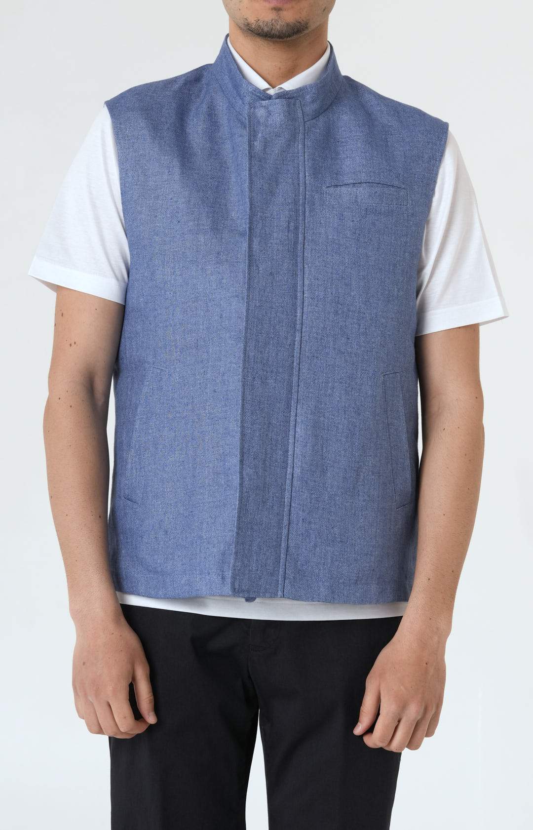 Linen vest