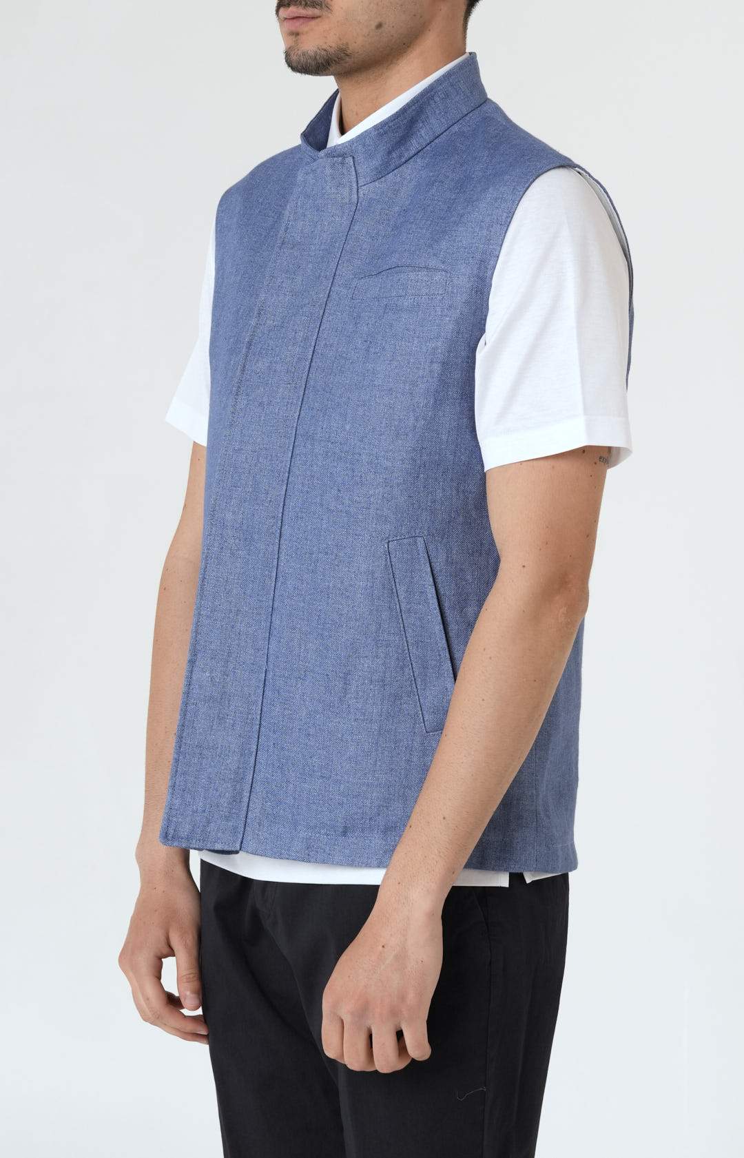 Linen vest
