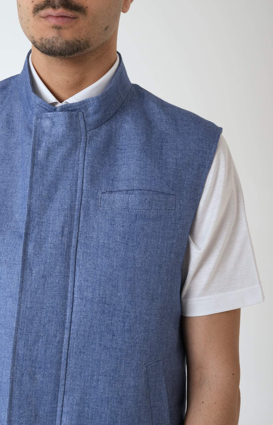 Linen vest