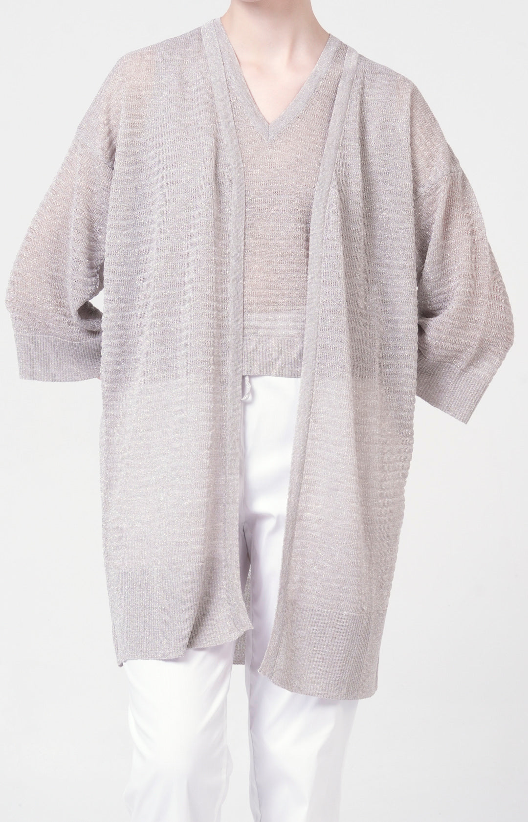 Twin-set in lurex