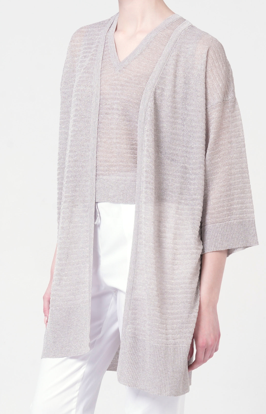 Twin-set in lurex