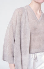 Twin-set in lurex