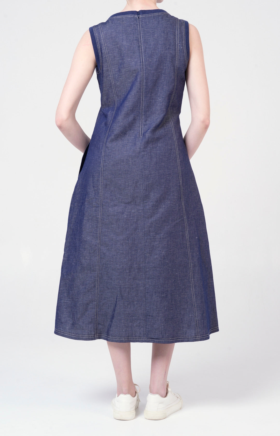 Abito in lino e cotone