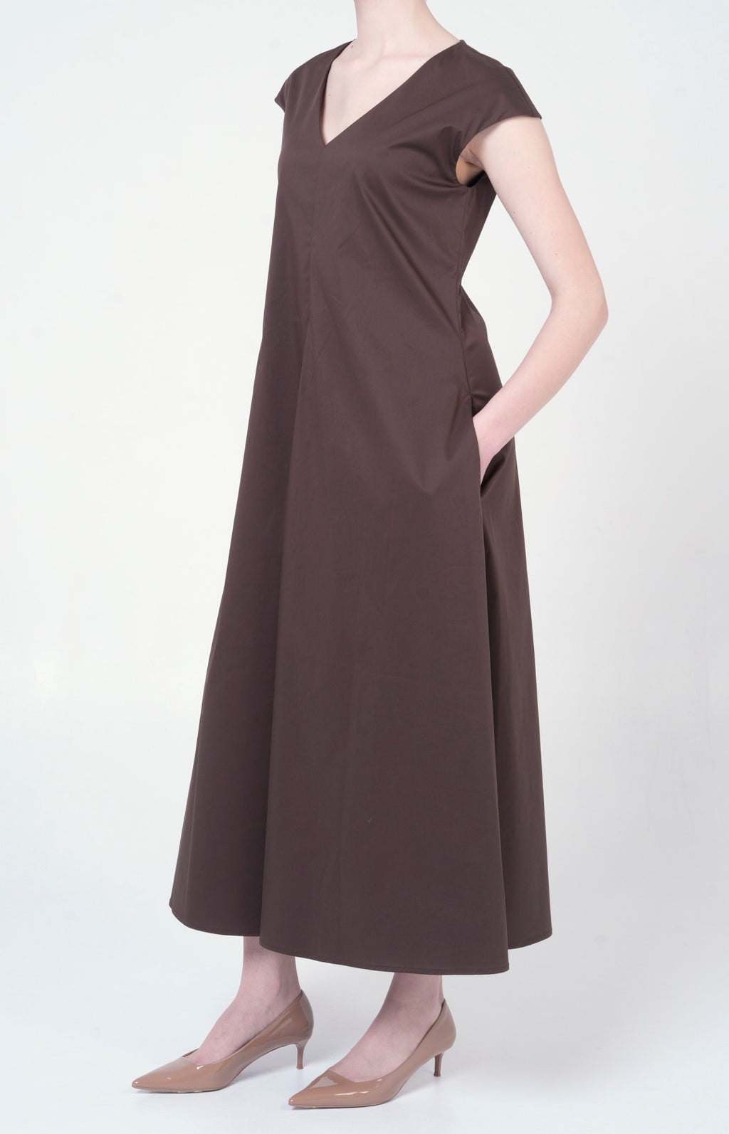 Abito in cotone stretch