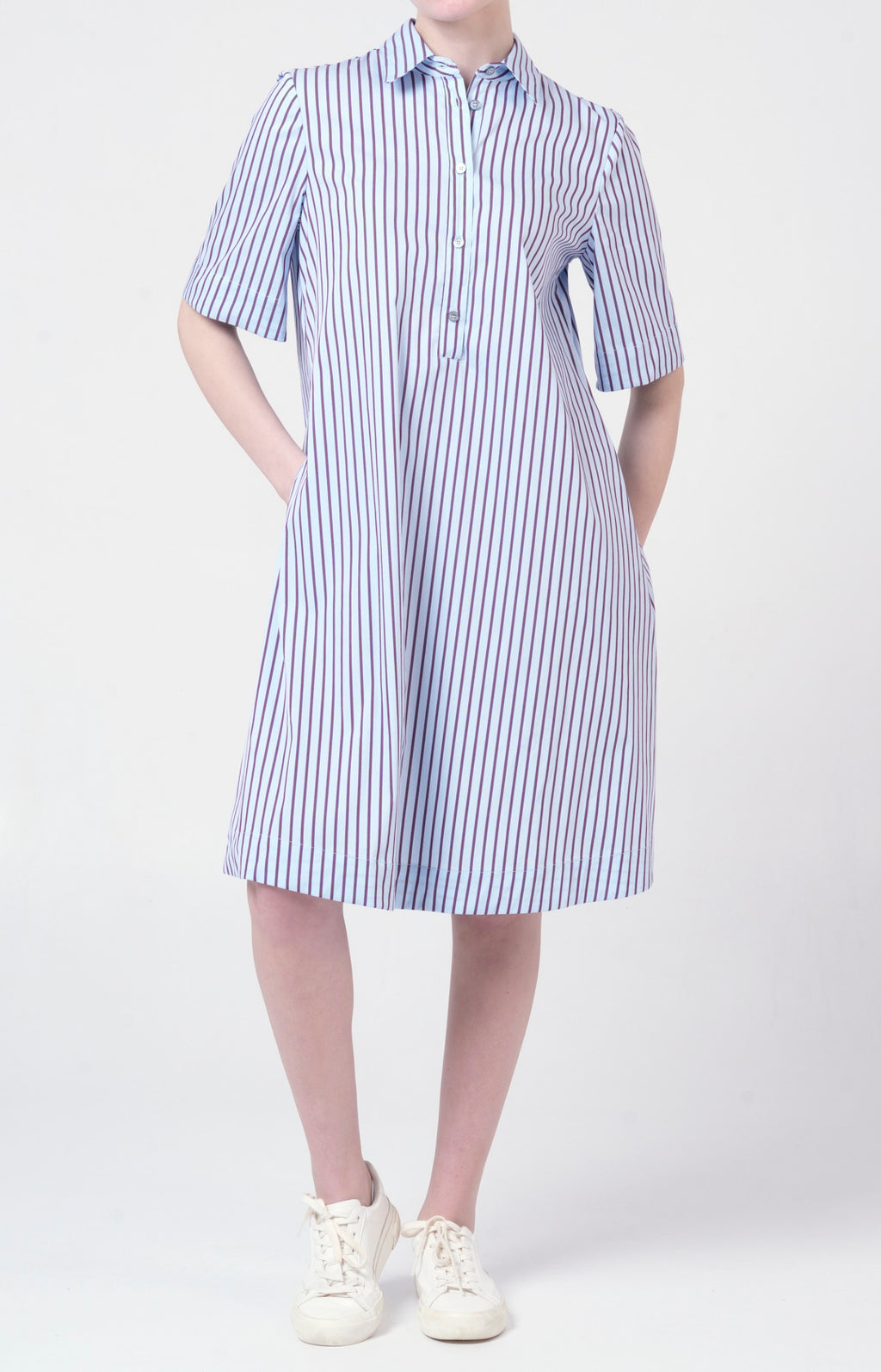 Abito in cotone stretch